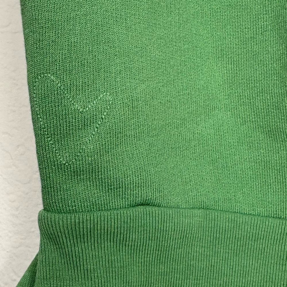 Frank and Eileen Tee Lab Green Short Sleeve Distressed Hoodie size small - Picture 7 of 15